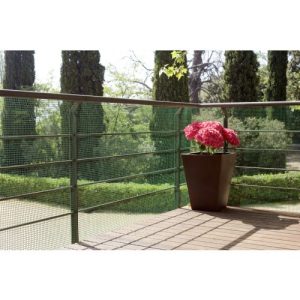 TELA PLASTICO BALCONET 05 VERDE 1X25M