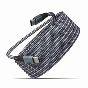Cable trenzado de 2 metros -  Carga y Transmisión de datos -  Aleación de aluminio -  480 Mb/s -  Alta velocidad -  Irrompible