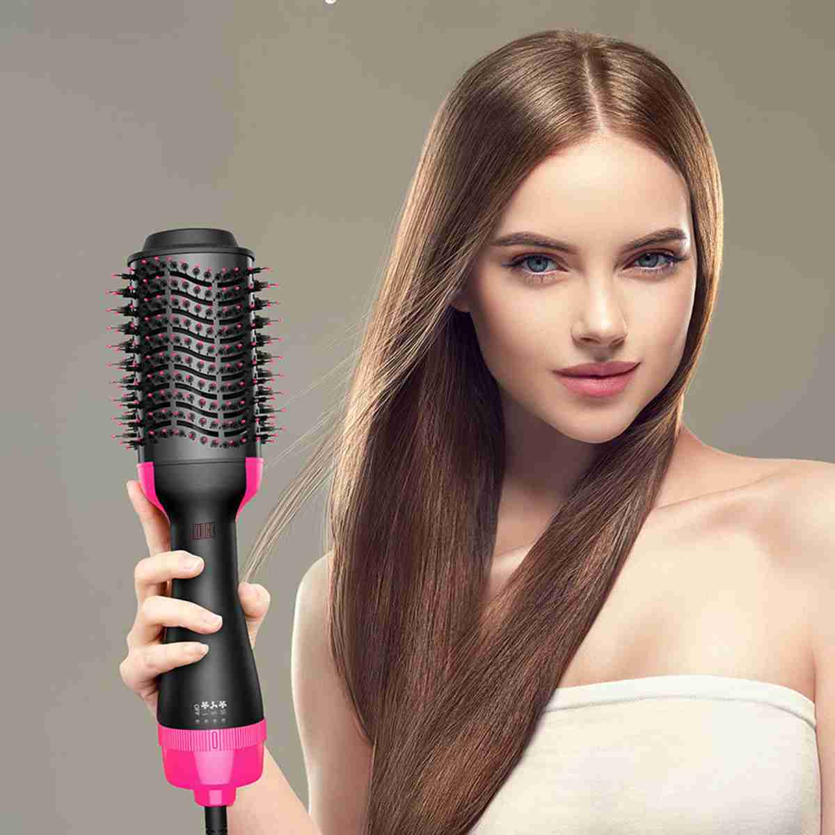 Cepillo Profesional Almalux® 3 En 1 Alisador - Secador - Moldeador y Rizador - Imagen 5