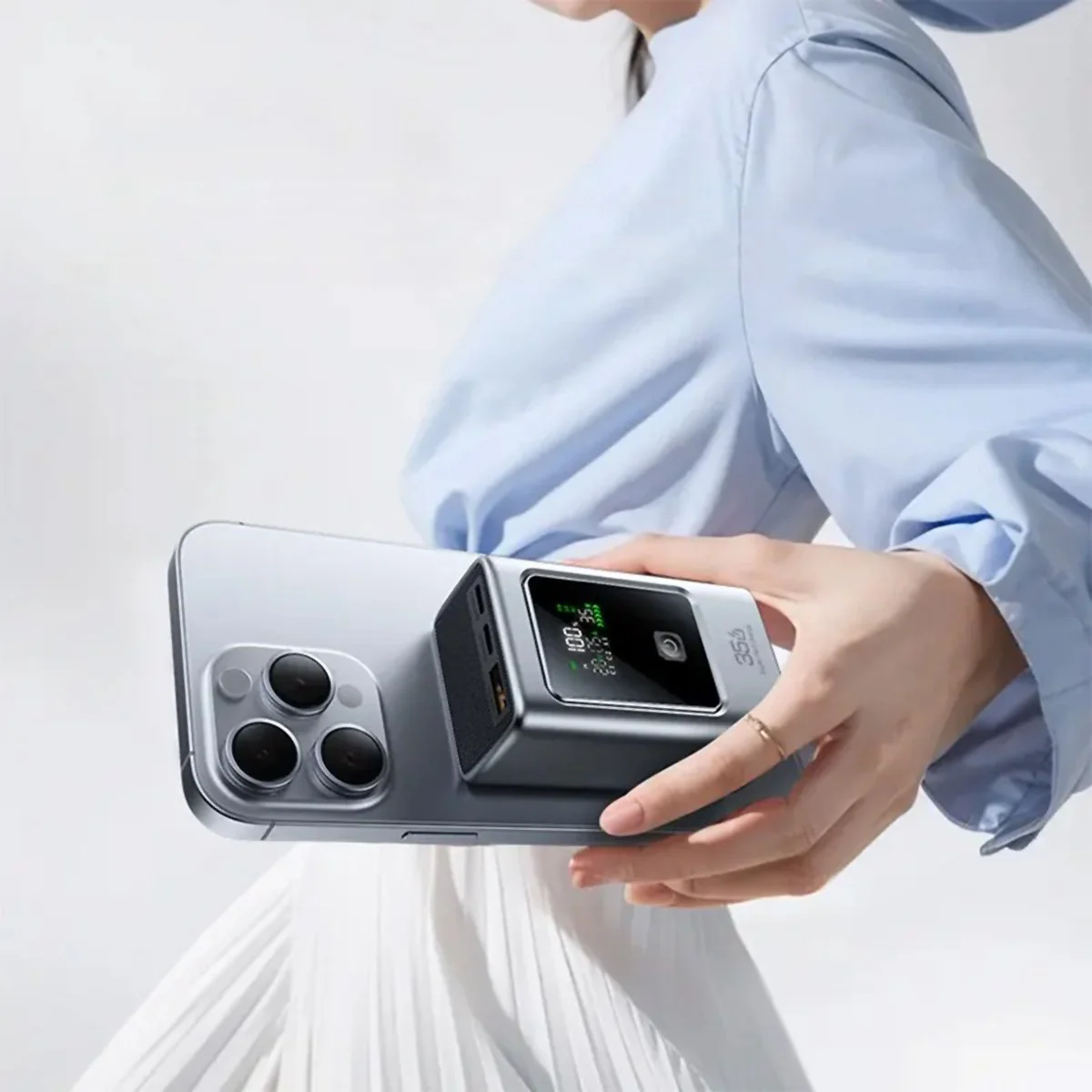 Cargador PowerBank Almalux®, Batería Externa de Carga Súper Rápida de 10.000 mAH y 35W - Imagen 3